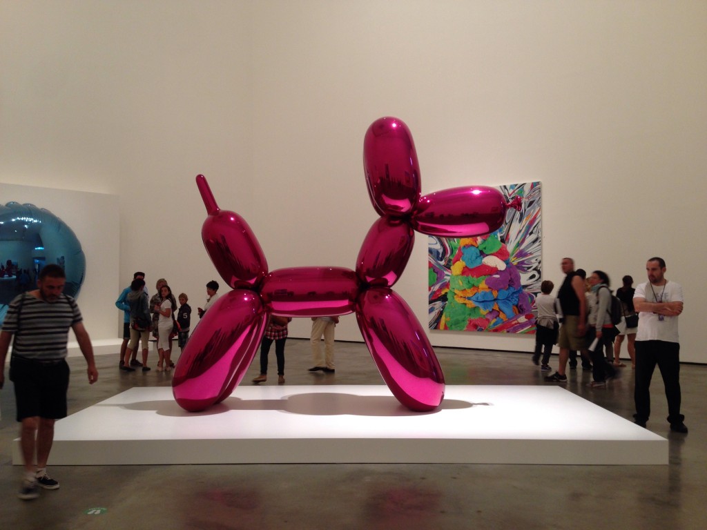 L'exposition "Retrospective" de Jeff Koons était visible du 9 juin au 27 septembre 2015 à Bilbao.